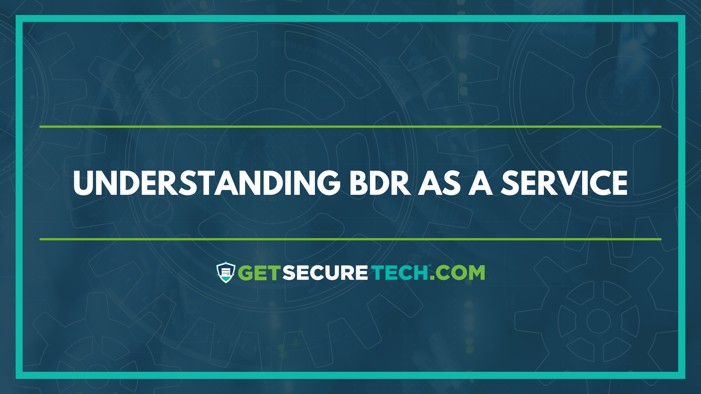 bdr as a service